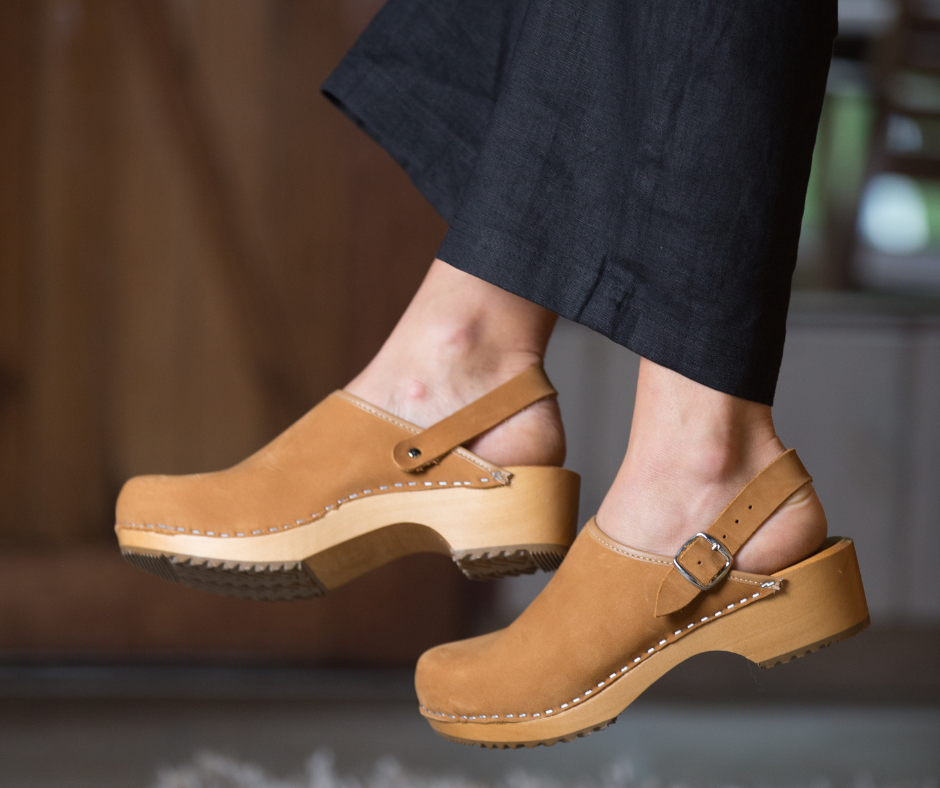 Bente Clogs | Tan Brown (SECONDS EU39)